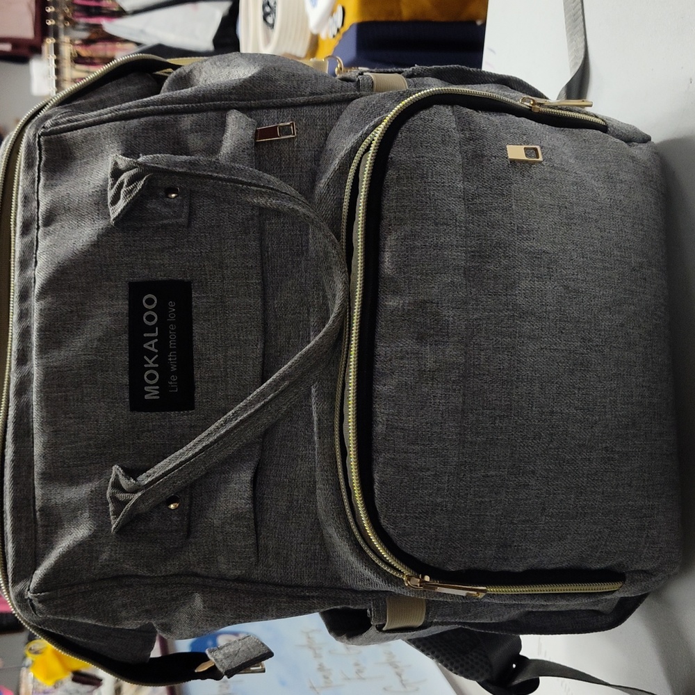 Mokaloo backpack diaper bag